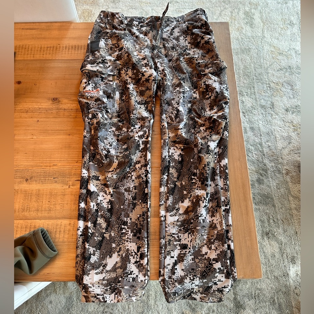 SITKA Men’s Traverse Camo Hunting Pants Size 36 Optifade Elevated II